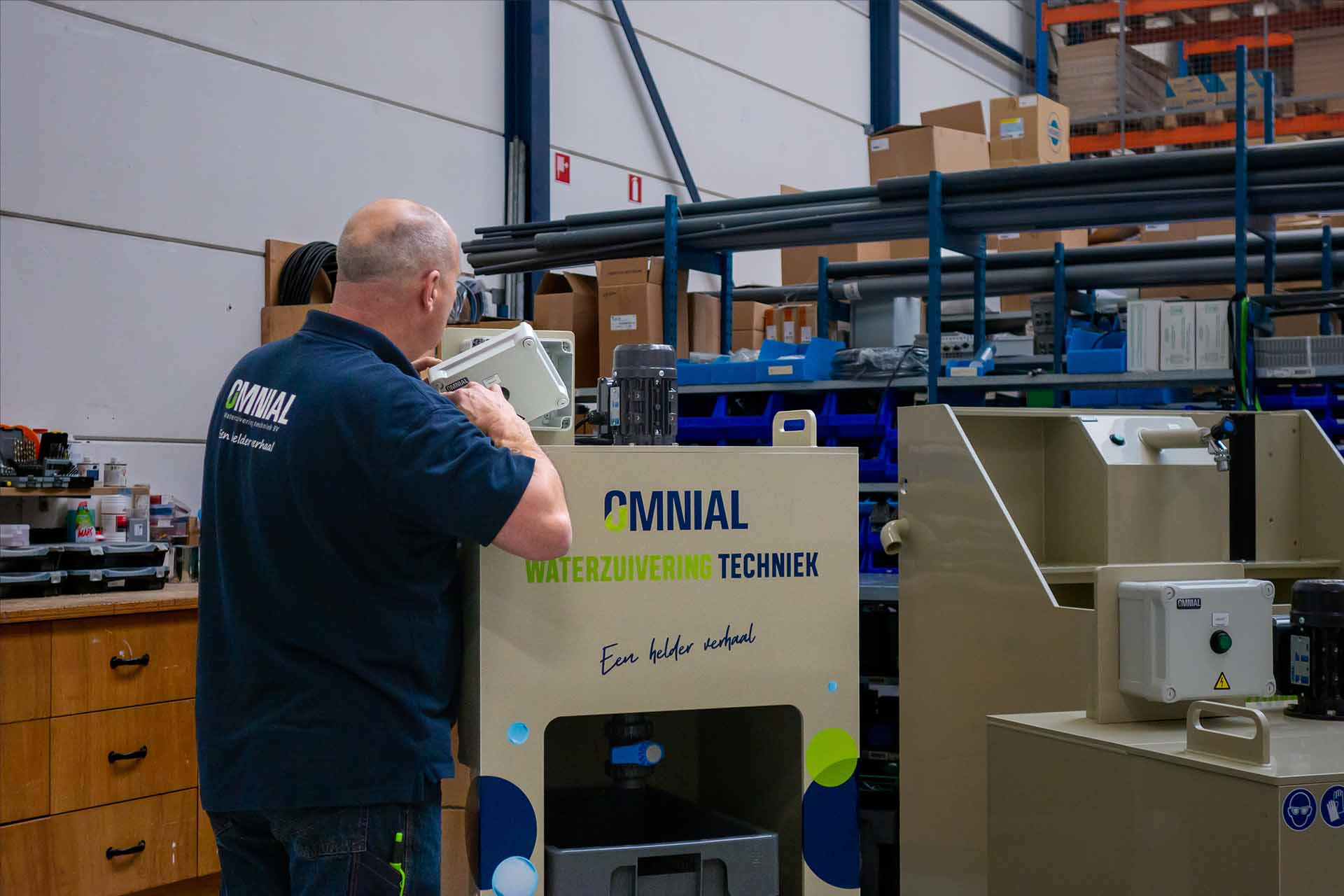 Omnial productie in eigen huis